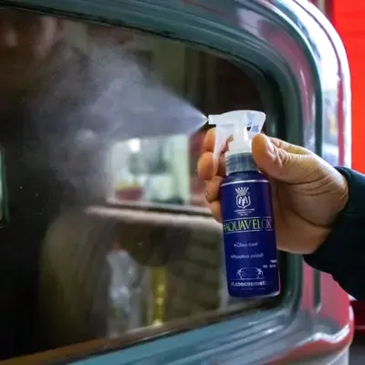 Labocosmetica Aquavelox — toepassing in gebruik