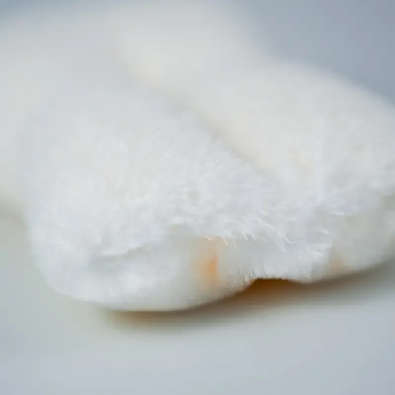 Labocosmetica DUO Scrub-Pad — toepassing in gebruik
