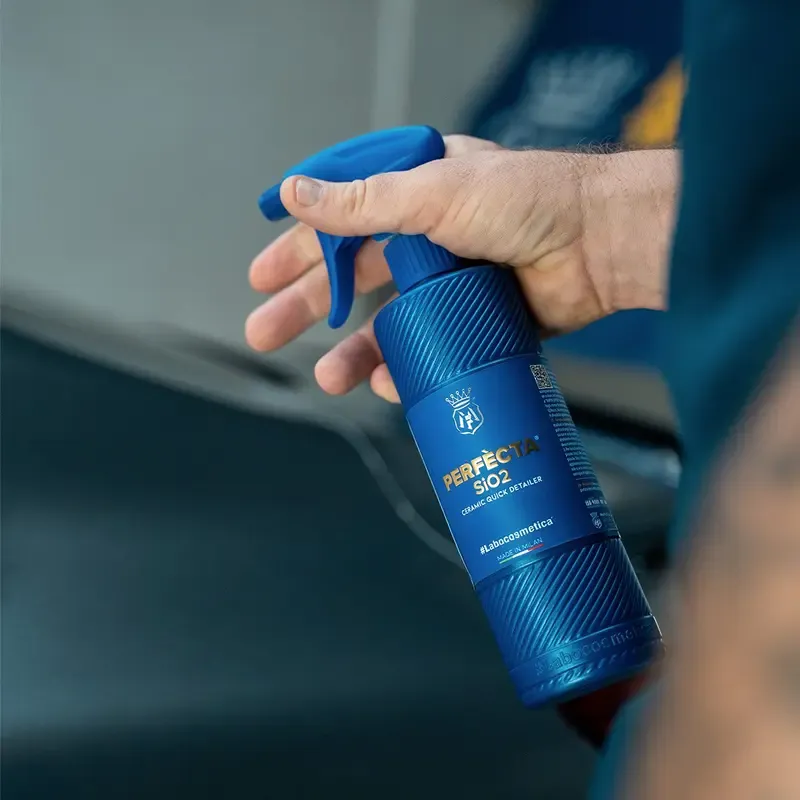Labocosmetica Perfecta SiO2 — toepassing in gebruik